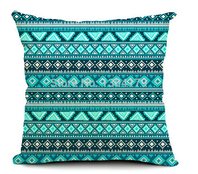 4pcs /lot colorful whole bohemian style pillow cushion sofa cushion cover pillowcase pillows decorate