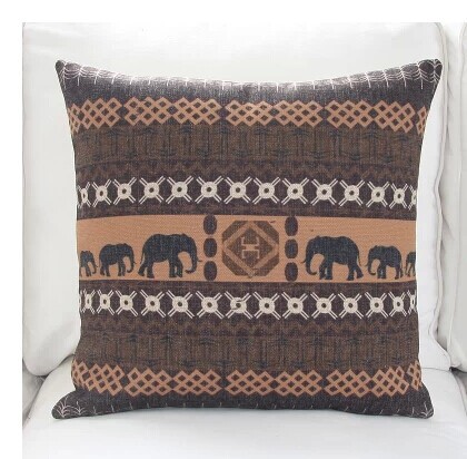 4pcs/lot new arrival only africa jungle animal geometrics cotton linen cushions cover throw pillows cover