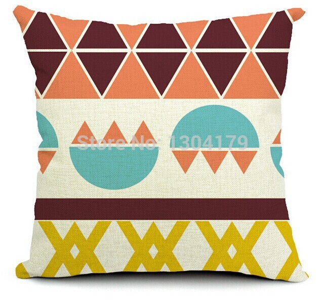 5pcs /lot whole bohemian style abstract triangular pillow cushion sofa cushion pillow covers pillows decorate