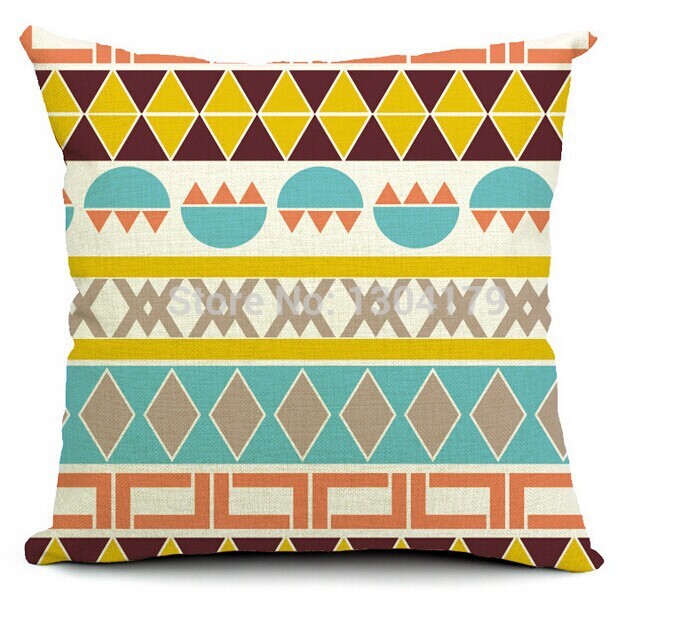 5pcs /lot whole bohemian style abstract triangular pillow cushion sofa cushion pillow covers pillows decorate