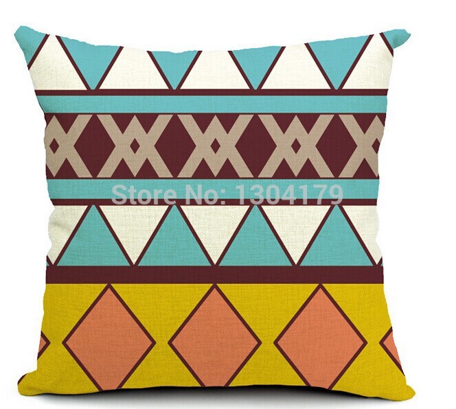 5pcs /lot whole bohemian style abstract triangular pillow cushion sofa cushion pillow covers pillows decorate