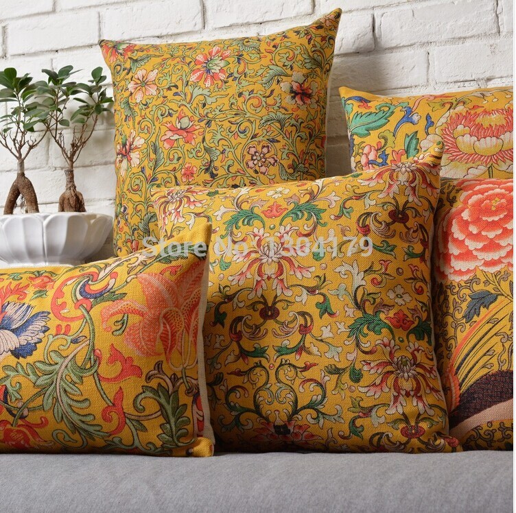 beautiful bohemian style colorful geometric pattern cushion cover home car bar cafe decoration throw pillow case