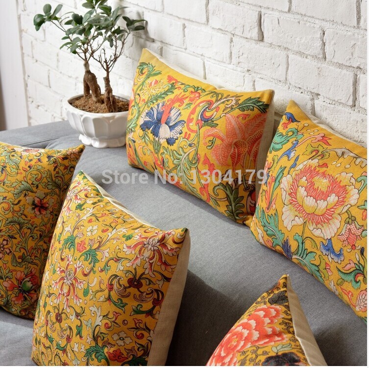 beautiful bohemian style colorful geometric pattern cushion cover home car bar cafe decoration throw pillow case