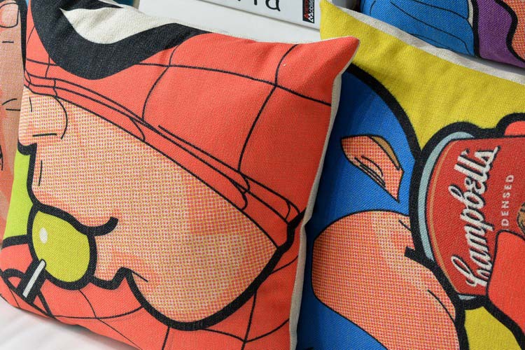 creative american cute spider-man cushion cover birthday gift pillow case home decorative sofa cushions pillows