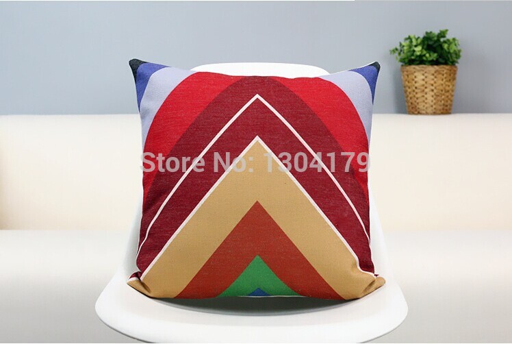 elegant black totem indian hat pattern cushion cover home car bar decorative pillow case