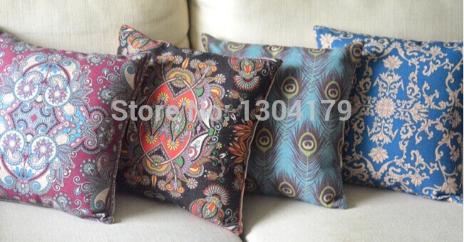 european classical style pillow cover 4pcs fancy pillowcase linen cotton cushion sofa cover pillows decorate !