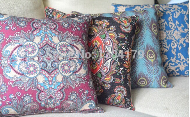 european classical style pillow cover 4pcs fancy pillowcase linen cotton cushion sofa cover pillows decorate !