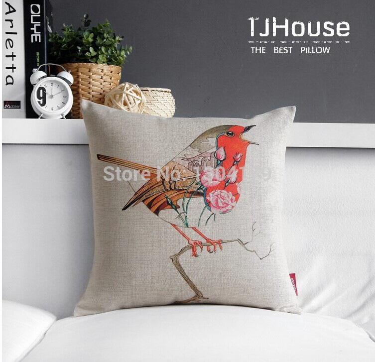 japan ukiyoe painting abstract dog bird crane hedgehog whale print cushion cover home decorative throw pillow case