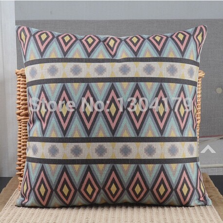 style decorative pillow covers 4pcs pillowcase cotton linen cushion cover 45cmx 45cm chevron decorative throw pillows