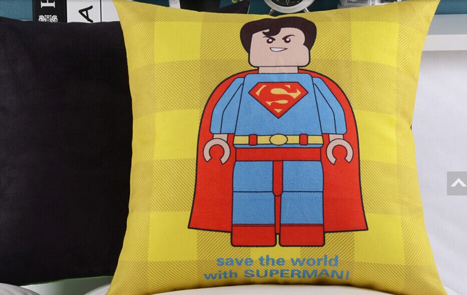 whole cartoon heroes leather cashmere decorative pillows cushion pillow sofa cover cushion covers