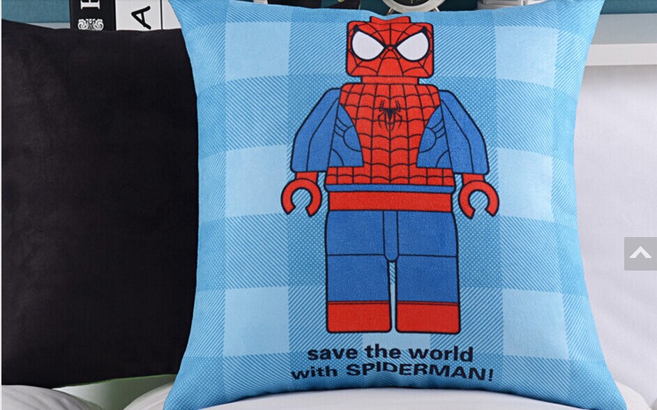 whole cartoon heroes leather cashmere decorative pillows cushion pillow sofa cover cushion covers