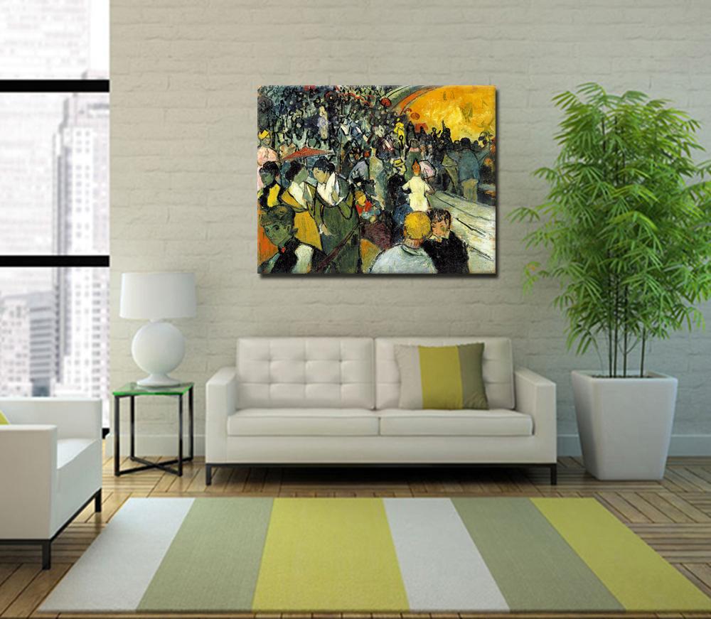 hand made copy van gogh by the audience in the home of the arles famous oil painting on canvas for living roon home decor