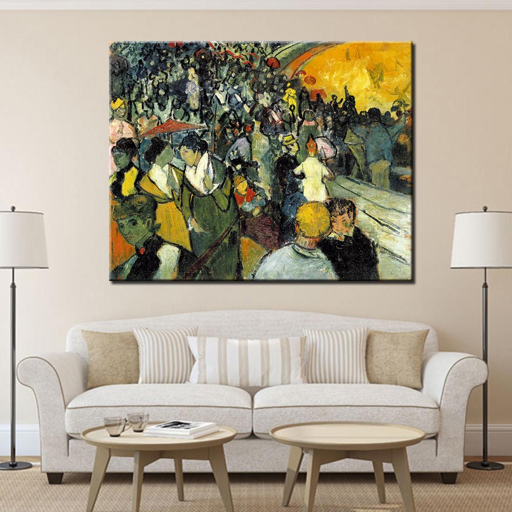 hand made copy van gogh by the audience in the home of the arles famous oil painting on canvas for living roon home decor