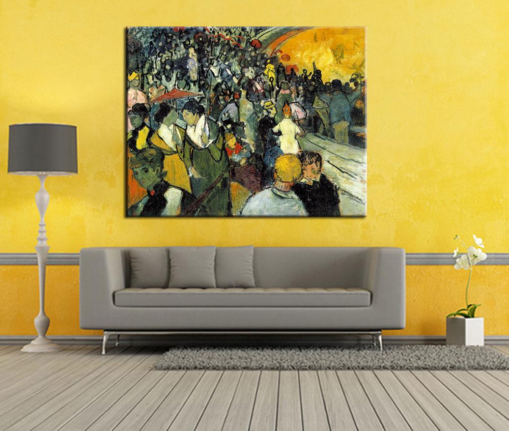 hand made copy van gogh by the audience in the home of the arles famous oil painting on canvas for living roon home decor