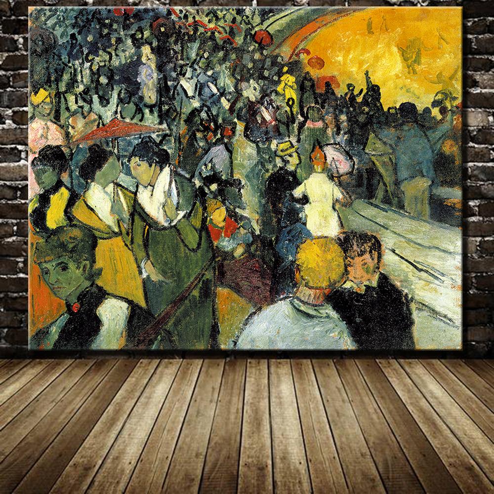 hand made copy van gogh by the audience in the home of the arles famous oil painting on canvas for living roon home decor