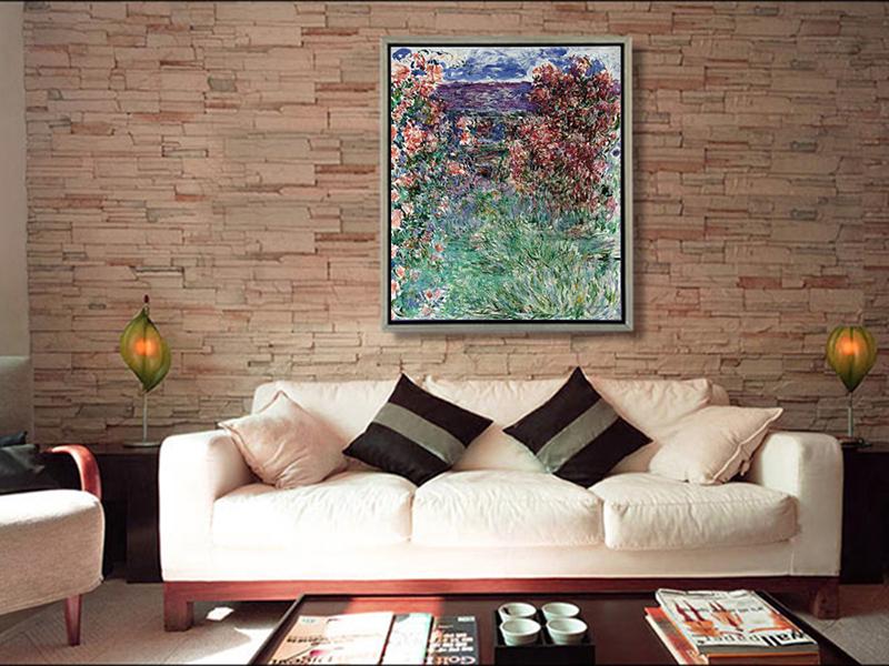 hand made reproduction famous abstract landscape claude monet oil painting on canvas living room for home wall decor