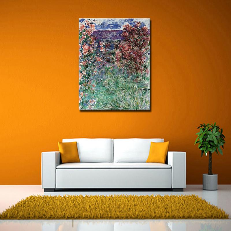 hand made reproduction famous abstract landscape claude monet oil painting on canvas living room for home wall decor