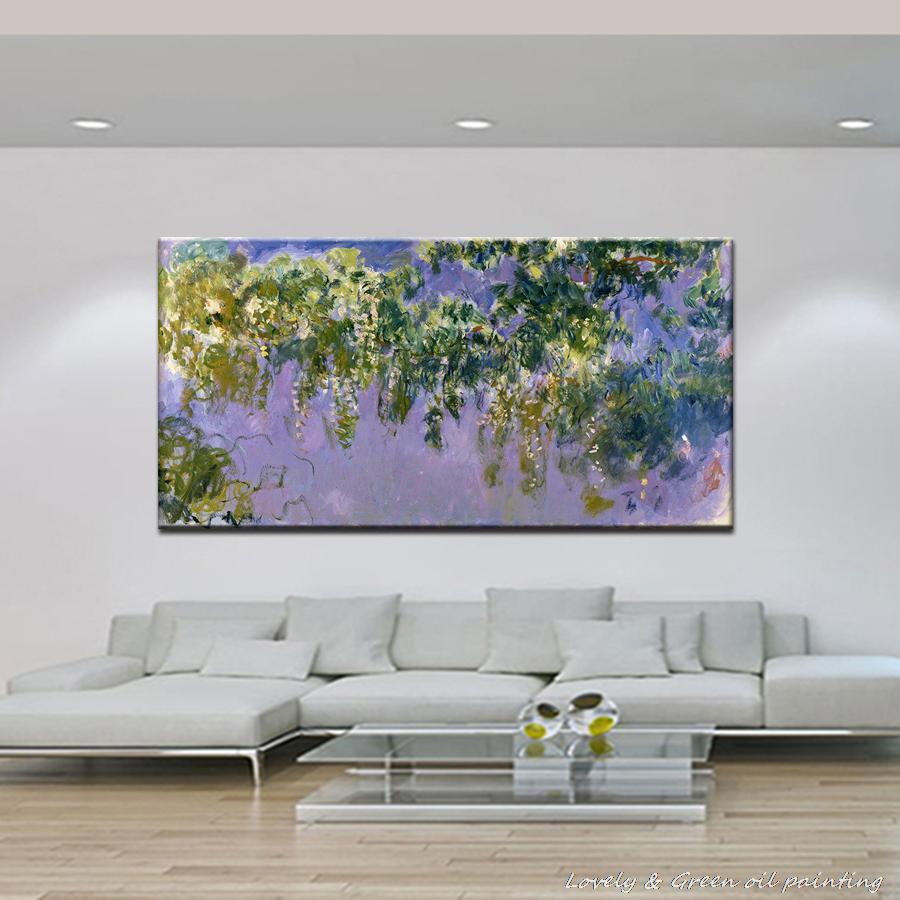 large wall painting handpainted monet oil painting reproduction abstract modern oil painting on canvas art home decoration