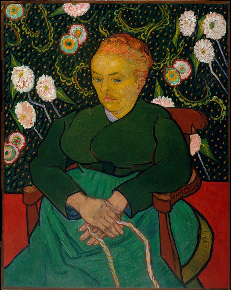 vincent van gogh la berceuse hand painting oil painting on canvas home decor 40x50cm