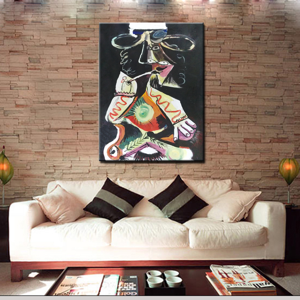 whole handmade abstract home wall decoration paintings pablo picasso oil painting reproduction hy141748