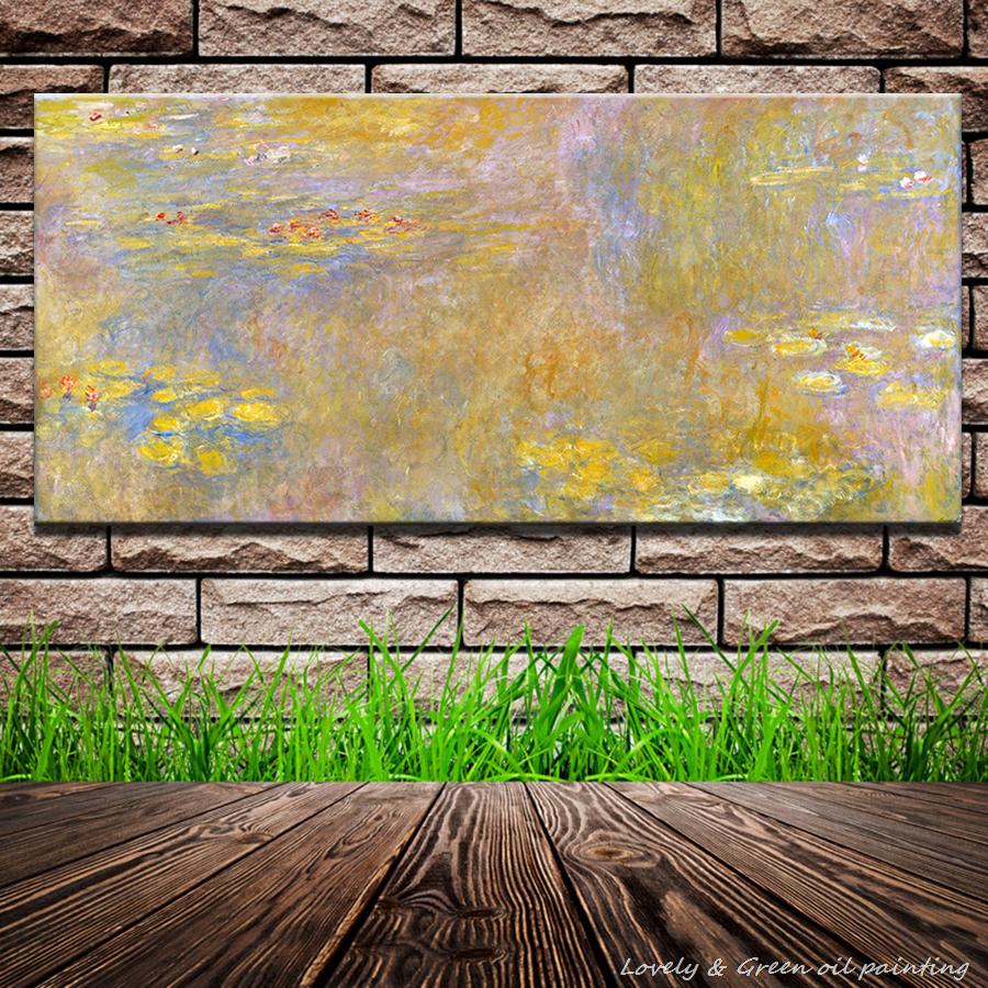 whole handpainted monet oil painting reproduction abstract modern oil painting on canvas wall painting home decoration