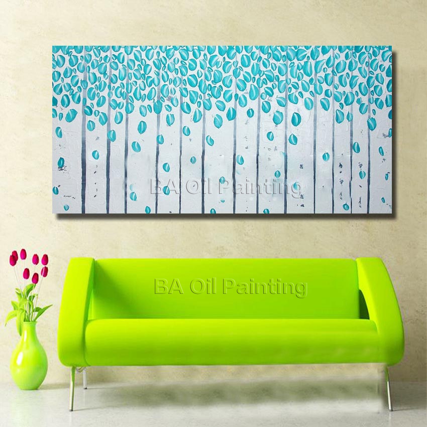 big size unframed hand-painted oil painting settree canvas decoration for home office popular art pictures hf0004