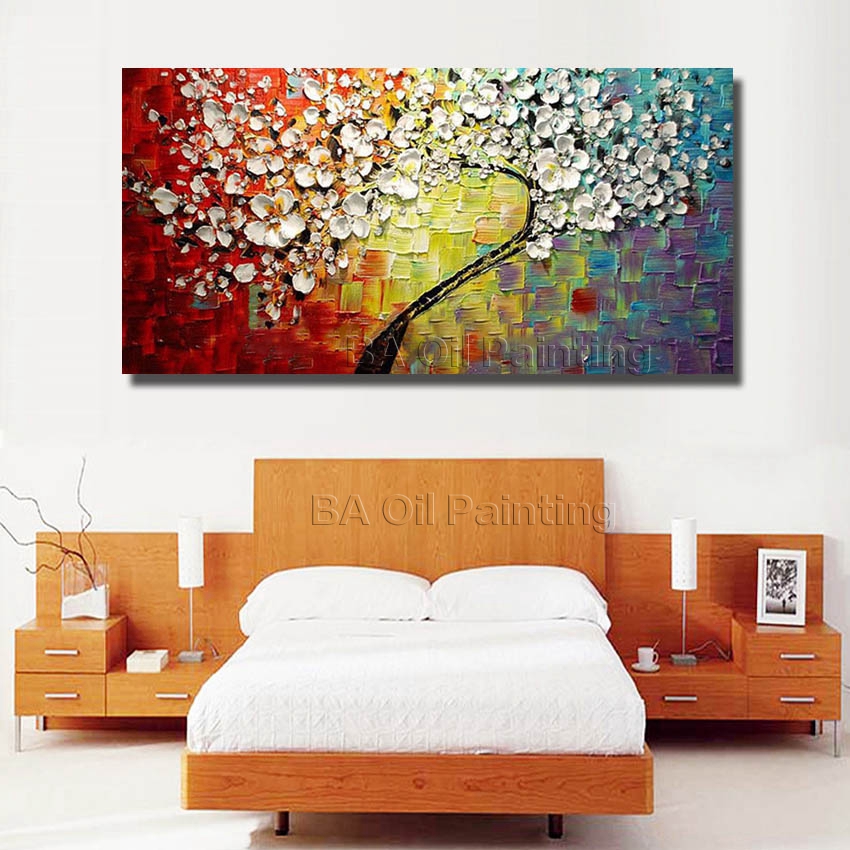 wall art abstract paintings modern oil painting on canvas home decoration living room pictures handpainted no framed hf0010