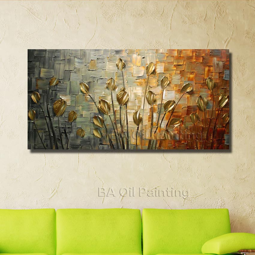 wall art hand painted abstract dancer oil painting tree home decorativos wall pictures for living room unframed hf0019