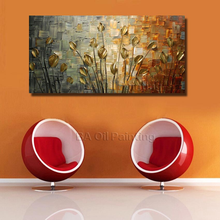 wall art hand painted abstract dancer oil painting tree home decorativos wall pictures for living room unframed hf0019