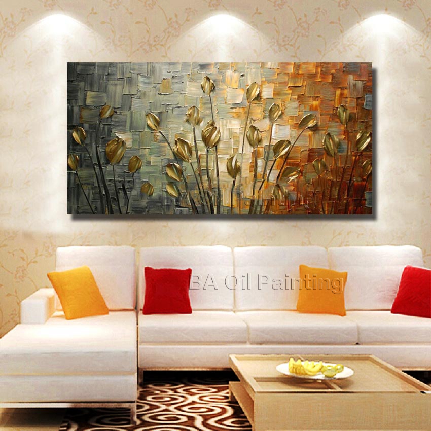 wall art hand painted abstract dancer oil painting tree home decorativos wall pictures for living room unframed hf0019