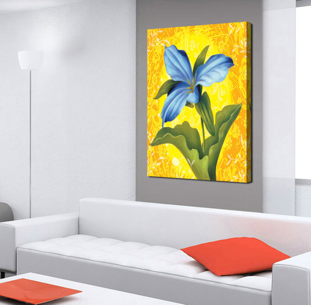 kaptnha 1 piece hd beautiful flowers canvas print painting artwork decorative painting for living room