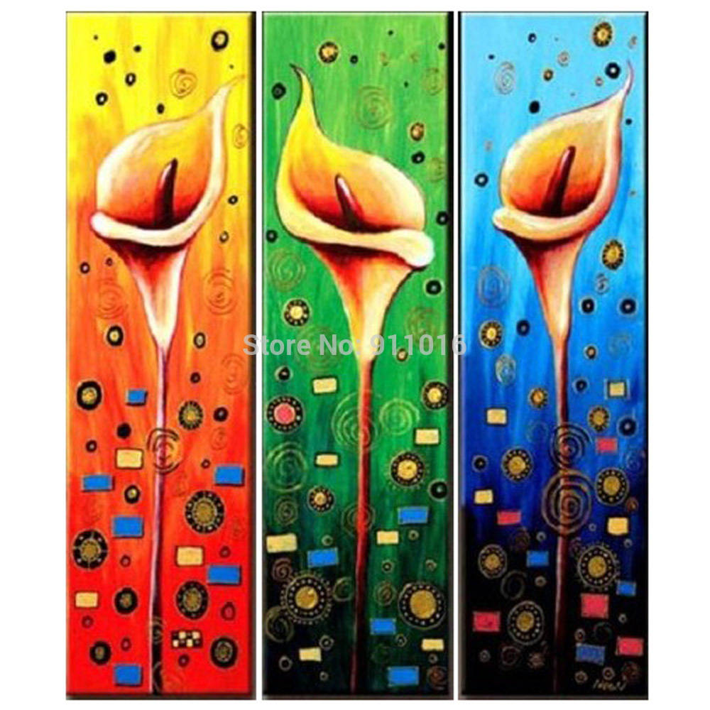 colourful flowers painting hand painted wall abstract home decor oil painting on canvas pictures no frame living room paintings