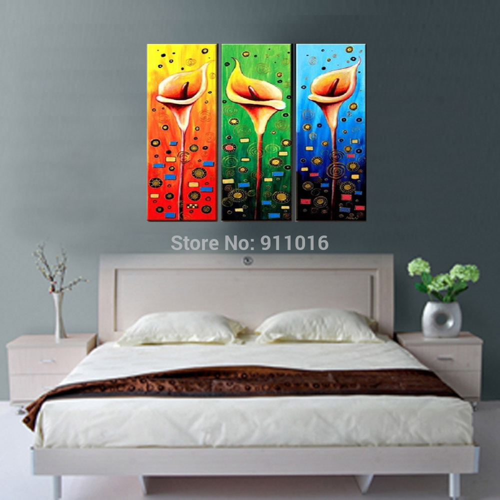 colourful flowers painting hand painted wall abstract home decor oil painting on canvas pictures no frame living room paintings