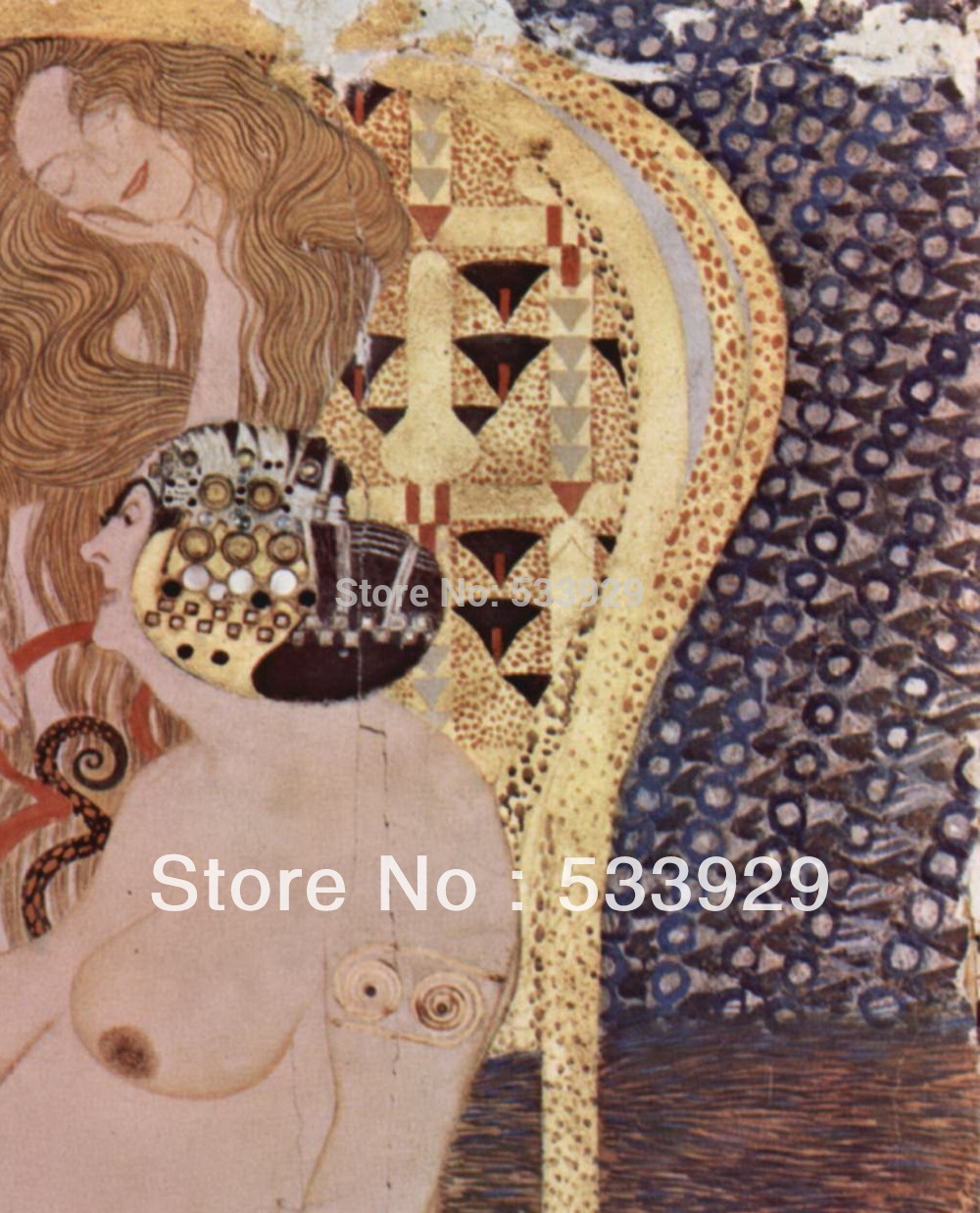 gustav klimt hand painted oil painting on canvas tds-gk014