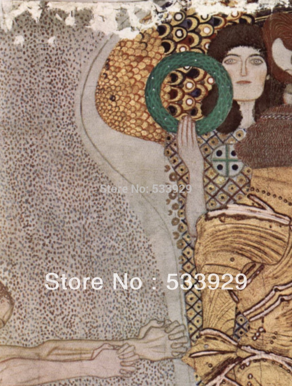 gustav klimt hand painted oil painting on canvas tds-gk015