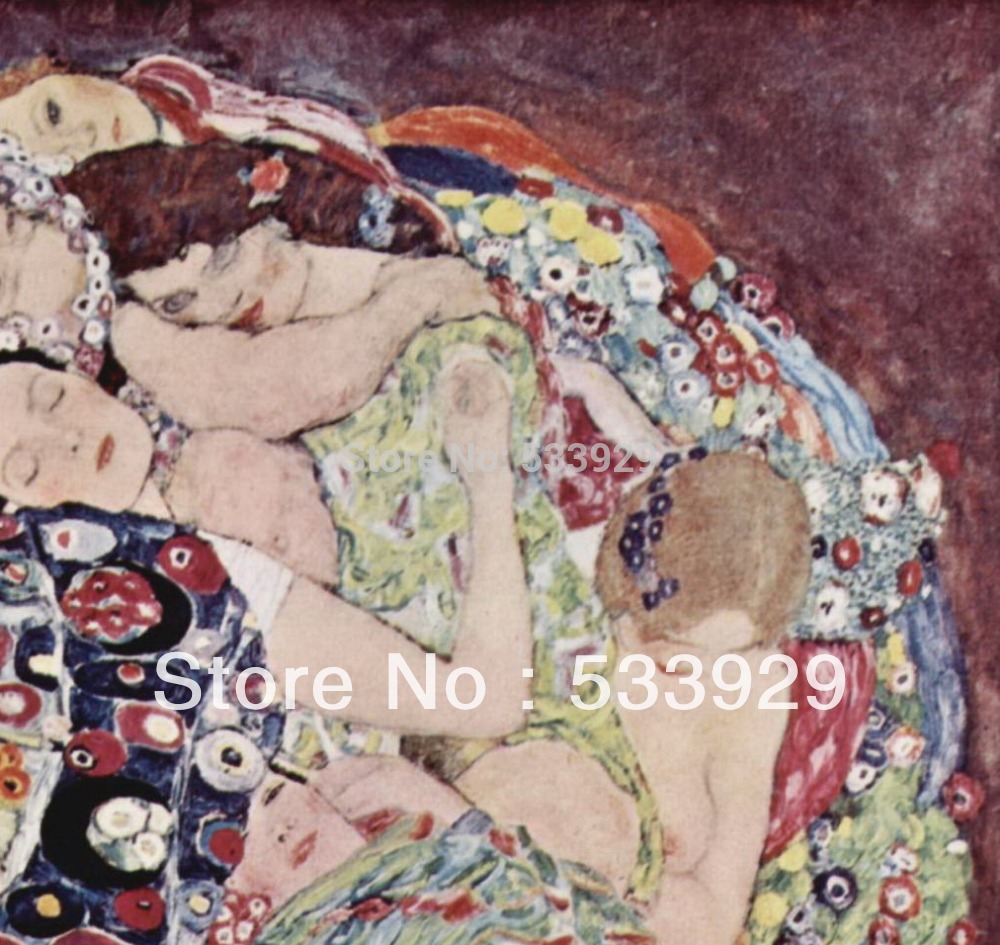 gustav klimt hand painted oil painting on canvas tds-gk024