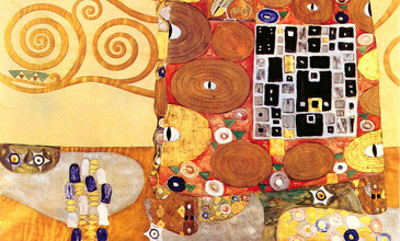 gustav klimt hug hand painted oil painting on canvas abstract oil painting