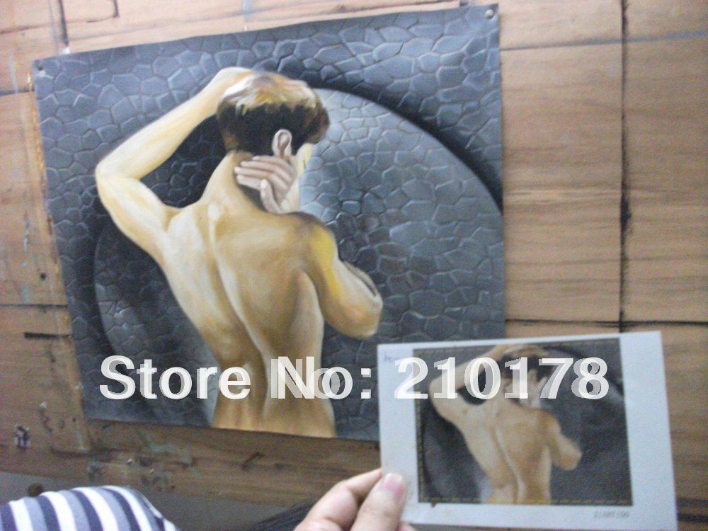 whole hq. oil painting nude sexy female lady woman modern wall decor art oil painting on canvas olo dy-133