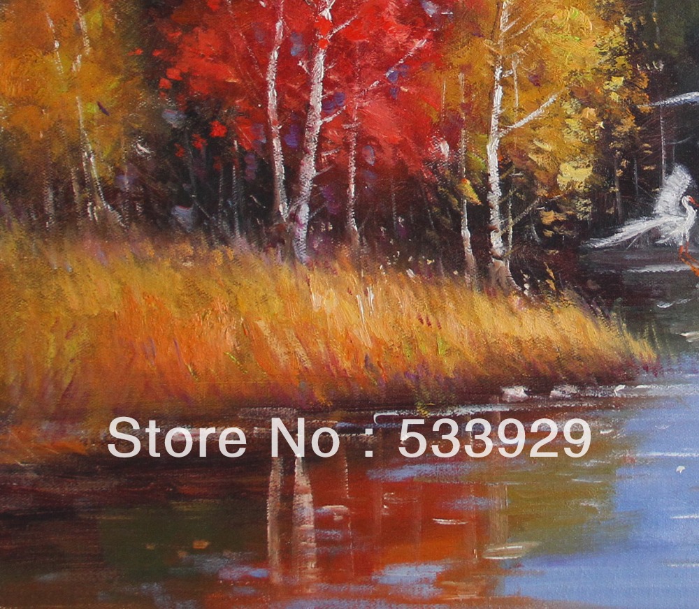 landscape hand painted oil painting on canvas tds-img2331 20x24 inch