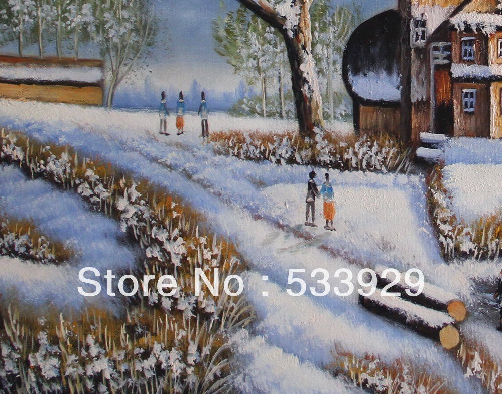 landscape hand painted oil painting on canvas tds-img2369 20x24 inch