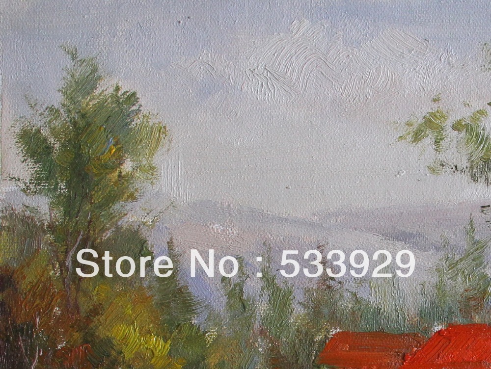 landscape hand painted oil painting on canvas tds-img2381 12x16 inch