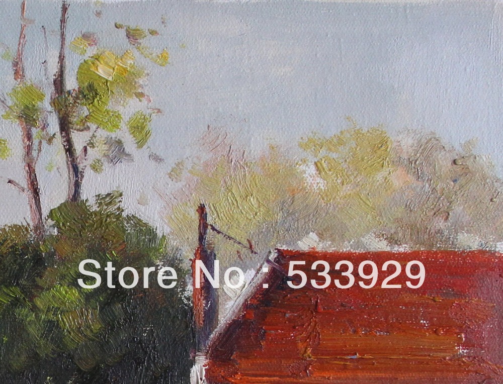 landscape hand painted oil painting on canvas tds-img2382 12x16 inch