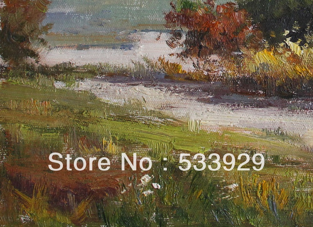 landscape hand painted oil painting on canvas tds-img2382 12x16 inch