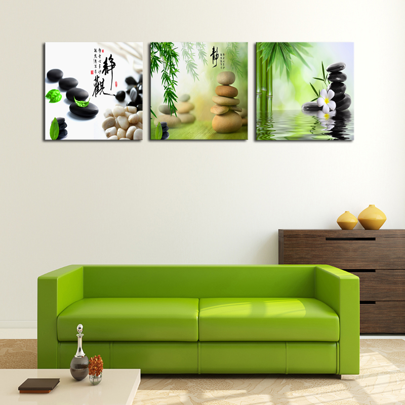 2015 unframed 3 pieces stone landscape modern home wall decor canvas art picture print painting on canvas artworks