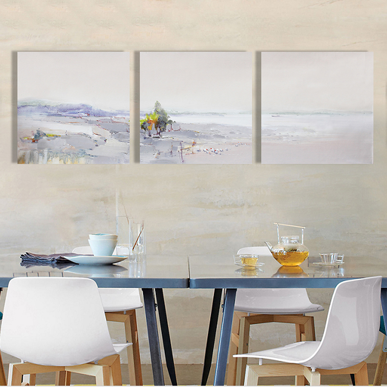 3pcs landscape printed painting oil painting on canvas home decorative art picture