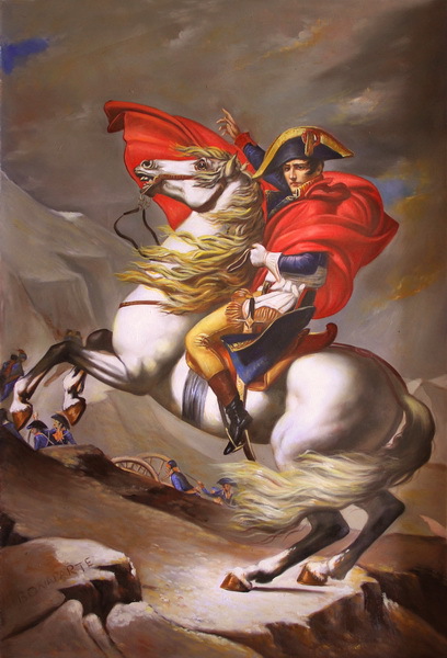 abstract oil painting napoleon hand-painted painting oil painting on canvas home decorative