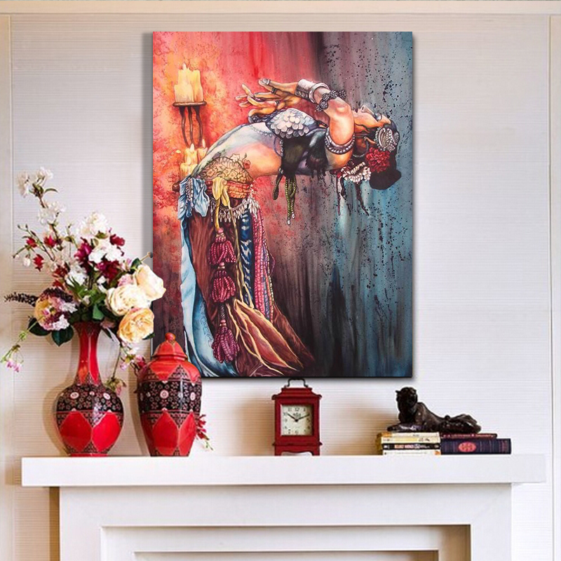 est dancer oil painting hand painted oil painting on canvas home decorative art picture oil painting unframed