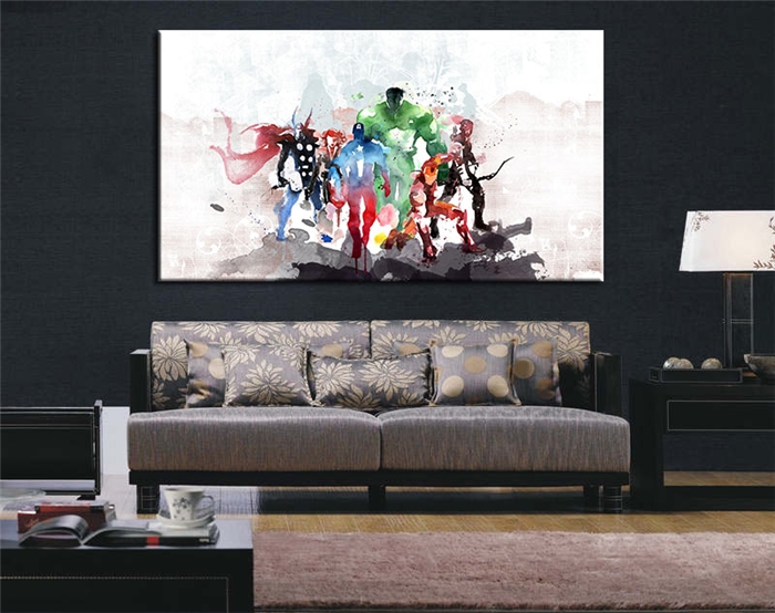 luxry the avengers modern art canvas wall paintings cuadros decorativos canvas prints paintings art for living room wall no fram