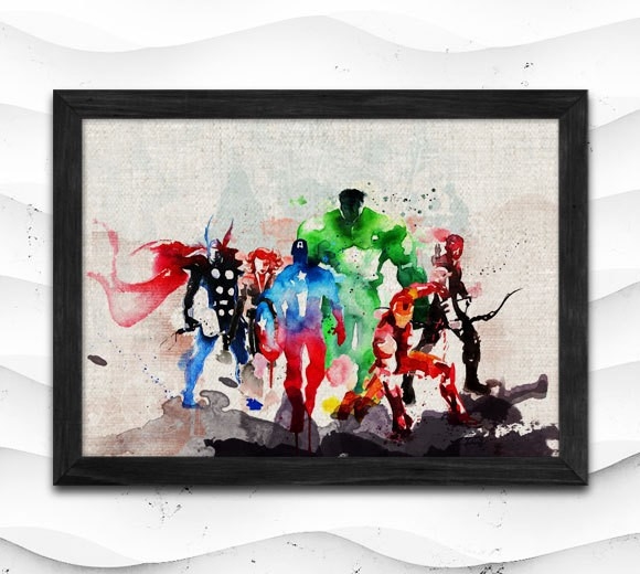 luxry the avengers modern art canvas wall paintings cuadros decorativos canvas prints paintings art for living room wall no fram