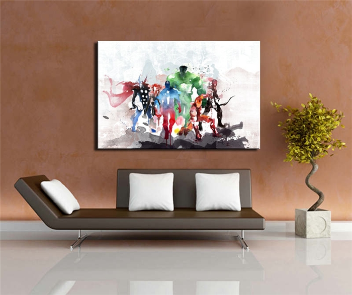 luxry the avengers modern art canvas wall paintings cuadros decorativos canvas prints paintings art for living room wall no fram